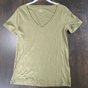 J Crew V Neck Tissue Tee